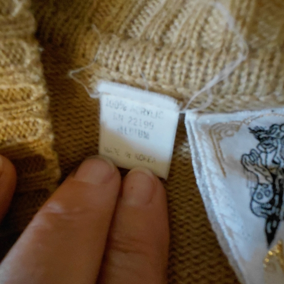 Kennington V-Neck Sweater Fair Isle Vintage - Picture 6 of 9